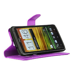 Cadorabo Coque HTC ONE X / X+ Etui en Violet pas cher