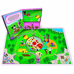 Atma DISNEY MINNIE 12 figurines et un tapis de jeu - Livre cartonné de 10 pages - Fille - 3 ans pas cher