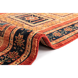 Avis Vidal Tapis de couloir en laine 229x86 rouge Kashkuli