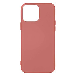 Avizar Coque iPhone 14 Pro Max Semi-rigide Soft-touch Fine rose