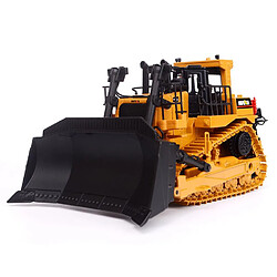 Universal Simulation 1: 50 Échelle de la ville Moulée sous pression Véhicule de construction Bulldozer à chenilles Modèle métallique Chargeur Jouet en alliage Cadeau pour garçon | Voiture jouet moulée sous pression