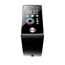 Wewoo Bracelet connecté S28 Écran couleur TFT de 1,14 pouces IPX67 Etanche Bluetooth SmartwatchRappel d'appel de soutien / Surveillance de la fréquence cardiaque / de la pression artérielle / du sommeil Noir