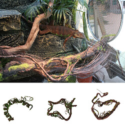 reptiles escalade jungle vigne habitat naturel décor pour lézard geckos s