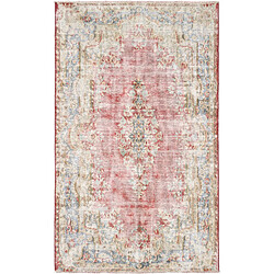 Vidal Tapis de laine 199x121 rose Vintage Royal