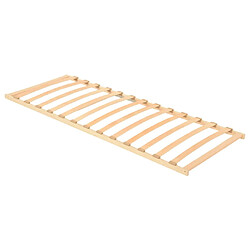 vidaXL Sommier à lattes sans matelas avec 13 lattes 70x200 cm