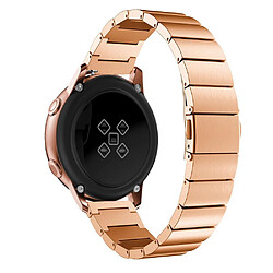 Avis Bracelet en TPU or rose pour votre Samsung Galaxy Watch Active 40mm SM-R500