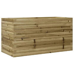 vidaXL Jardinière 90x40x46 cm bois de pin imprégné