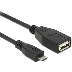 GUPBOO Adaptateur hôte USB A vers Micro USB B OTG,JL2158