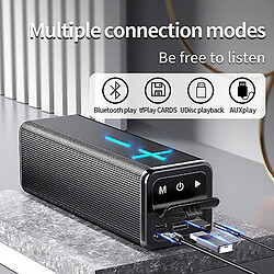 Universal MC V13 Bluetooth haut-parleur portable sans fil de fil Tws twoofer en haut-parleur de musique player home theatre