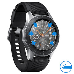 Avizar 2x Films Galaxy Watch 46mm Protection Ecran Verre Trempé Biseautés Transparent pas cher