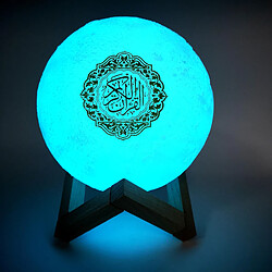 Universal Islam Endeurs Bluetooth sans fil Coran Player Light Light Light Light Light Support mp3 FM TF CARTE VEILLEUSE CORANIQUE