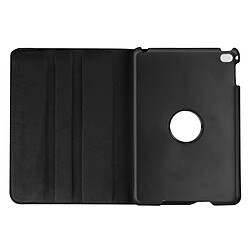 Wewoo Smart Cover noir pour iPad mini 4 Litchi Texture 360 degrés Rotation intelligente étui en cuir avec support pas cher