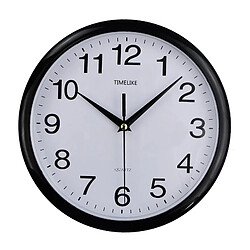 Horloge Murale Moderne Montres Silencieux Non Ticking Maison Salon Bureau Noir