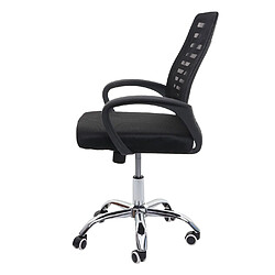 Avis Mendler Chaise de bureau HWC-L44, dossier ergonomique, revêtement filet tissu/textile ~ noir