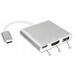 Avis GUPBOO Adaptateur 3 en 1 Hub USB-C HDMI 4K MacBook,JL2208