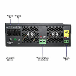 Qoltec 5,5kW , 100A , 48V , MPPT , Sinus pas cher