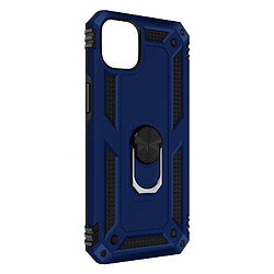 Avizar Coque pour iPhone 14 Plus Hybride Bague de maintien Support Vidéo bleu nuit