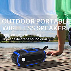 Yonis Enceinte Bluetooth Outdoor Etanche 1200mAh Autonomie 5H Support Appel Mains-Libres pas cher