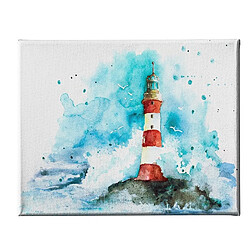 EPIKASA Impression sur Toile Mer 1, Bleu, Polyester, 70x3x45 cm