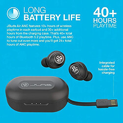 Avis JLAB AUDIO JLab JBuds Air ANC True Wireless Écouteurs True Wireless Stereo (TWS) Ecouteurs Appels/Musique Bluetooth Noir