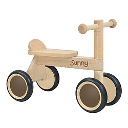 Sunny Mini Walker Draisienne - Bois | Draisienne 4 roues | Draisienne pour enfants pour l'intérieur et l'extérieur | Vélo Draisienne pour bébés pour garçons/filles de 1,5 à 3 ans