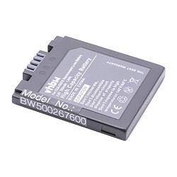 Vhbw Batterie LI-ION compatible pour PANASONIC remplace CGA-S001 / CGA-S001E / CGR-S001 / DMW-BCA7