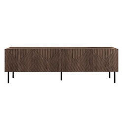 Bestmobilier Salvador - meuble TV - bois - 191 cm pas cher