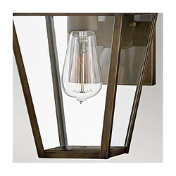 Acheter Elstead Lighting Applique murale extérieur Palma Aluminium,verre transparent Bronze bruni