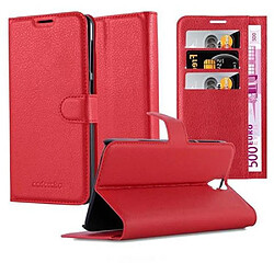 Cadorabo Coque HTC ONE E9 PLUS Etui en Rouge