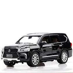 Universal 1: 24 Véhicules de terrain en métal moulé sous pression Jouets VUS Produits automobiles Plus de 6 modèles en alliage Cadeaux décoratifs pour enfants | Voitures de jouets moulés sous pression(Le noir)