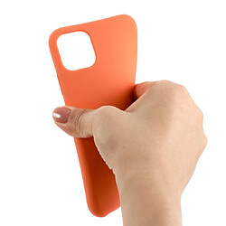 Acheter Wewoo Coque Souple Pour iPhone 11 antichoc en silicone liquide rouge melon