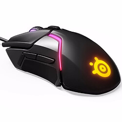 Universal Souris de jeu filaire RGB macro programmée double capteur contrepoids antidérapant poids libre secouant