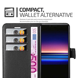 Acheter Cadorabo Coque Sony Xperia 1 / Xperia XZ4 Etui en Noir