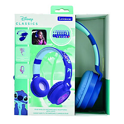 Avis Lexibook Casque lumineux pliable Bluetooth et filaire Stitch avec limitation du volume