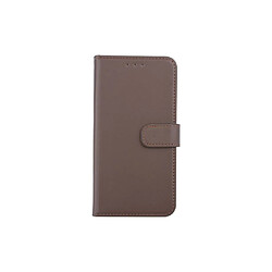 Etui fermeture magnétique pour iPhone XS Max - Marron