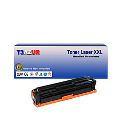 T3AZUR - Toner compatible avec HP Color LaserJet Pro M255dw, M255nw, W2210X (207X) Noir avec puce