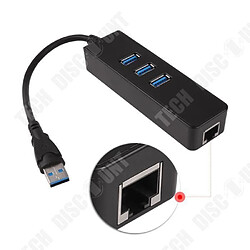 Tech Discount TD® Adaptateur USB 3.0 Transfert Rapide de Données connexion entre périphériques compatible vitesse élevée stable USB transfert