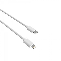 Jaym Câble USB-C vers Lightning 3A - 1,5 mètres - Collection POP - Blanc pas cher