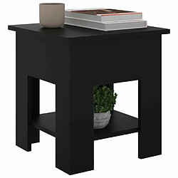 Acheter Maison Chic Table basse,Table Console Table d'appoint, Table pour salon Noir 40x40x42 cm Bois d'ingénierie -MN70082