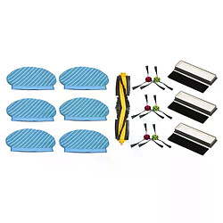 Ecovacs Deebot Ozmo AD 6Pcs 920 & 6x – Kit de filtres en éponge pour brosses latérales à rouleaux