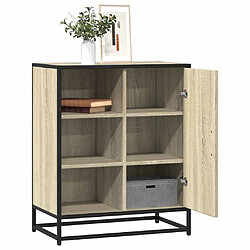 vidaXL Buffet chêne sonoma 62x35x76 cm bois d'ingénierie