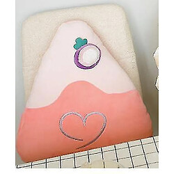 Universal 42x45cm Planchez à gâteau en peluche Farce de dessert mouchet coussin de coussin en peluche ï en ¼pinkï¼ ‰