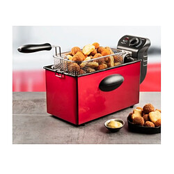 Friteuse 3.5l 2000w rouge - AF357R - BESTRON