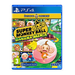 Sega Super Monkey Ball : Banana Mania - Launch Edition Jeu PS4 - Mise a niveau PS5 disponible