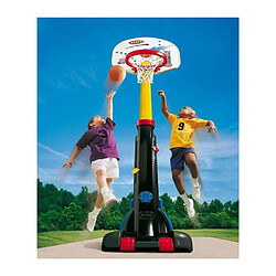 Little Tikes - Grand Panier de Basket Ajustable avec 1 Ballon Junior