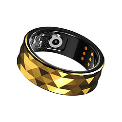 Bague Connectée Argentée Étanche Suivi Santé Modes Sport Bluetooth 5.3 Or YONIS