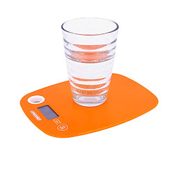 Balance de Cuisine Numérique, 5 kg, Écran LCD, Haute Précision, Multifonction, , Orange, Mesko, MS3159O