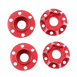 Adaptateur D'entraînement De Moyeu De Jante Hexagonal De Roue De 9 Mm Pour 1/10 Axial SCX10 TRX4 D90 Rouge