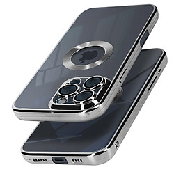 Avizar Coque Série Glam pour iPhone 16 Pro Antichoc Argent