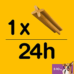 Acheter Pedigree Dentastix - Friandises pour Petit Chien, 112 Bâtonnets à Mâcher pour L'hygiène Bucco-Dentaire (16 Sachets de 7 Sticks)